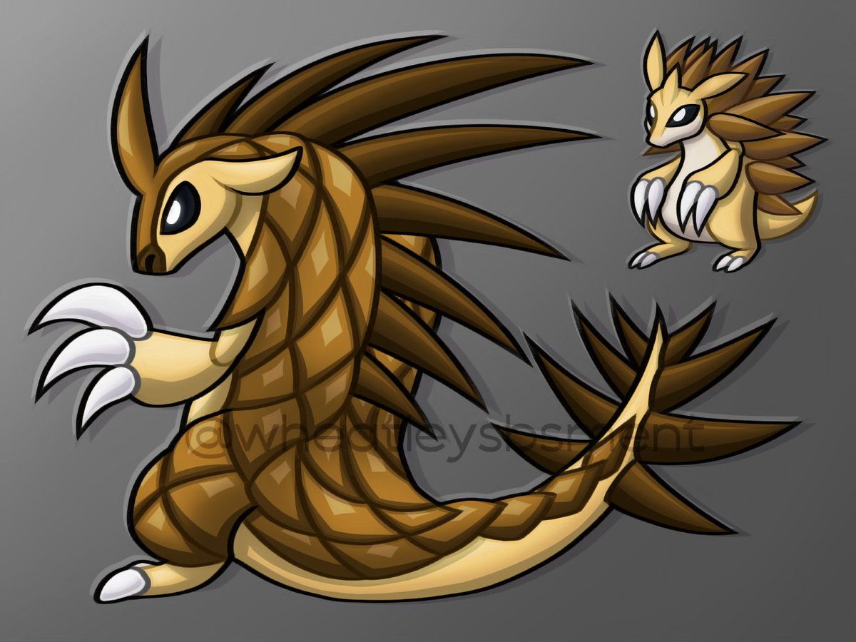 wheatleysbsment's tweet photo. My take on sandslash mega evolution
#pokemon #pokemonfanart #sandslash https://t.co/1ieBNoJ9V9