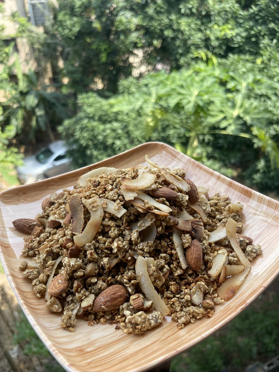AdaTreats's tweet photo. Made granola for our yogurt and parfait 
Place your order for your parfait https://t.co/0VfYFaHGyw