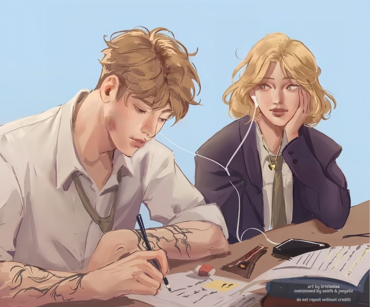 #joeyaoifeweek2026 | day 03: love language.

"Ceart go leor, a mhúinteoir," my boyfriend replied with a nonchalant shrug as he replied in As Gaeilge. "Bhí mé ag rá le mo leannán go bhfuil grá agam di."

My heart slammed wildly in my chest as I mentally translated his words. +