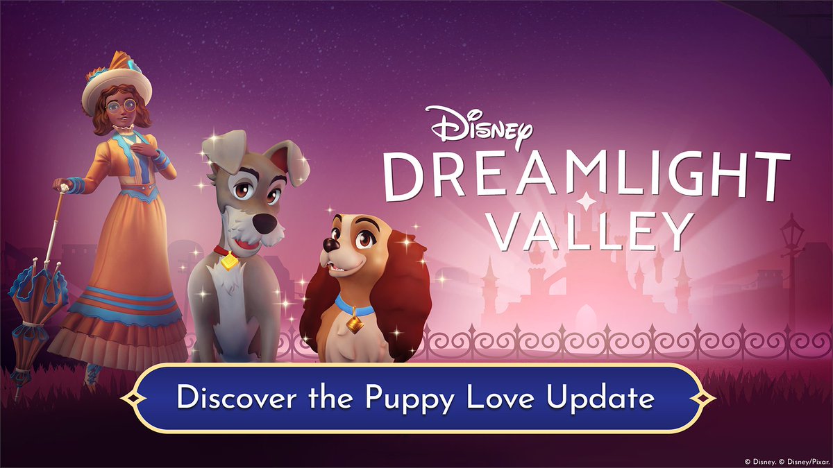 Fall in love with what's new in the Puppy Love Update! From features to events, read it all here. ⤵️disneydreamlightvalley.com/news/ThePuppyL…