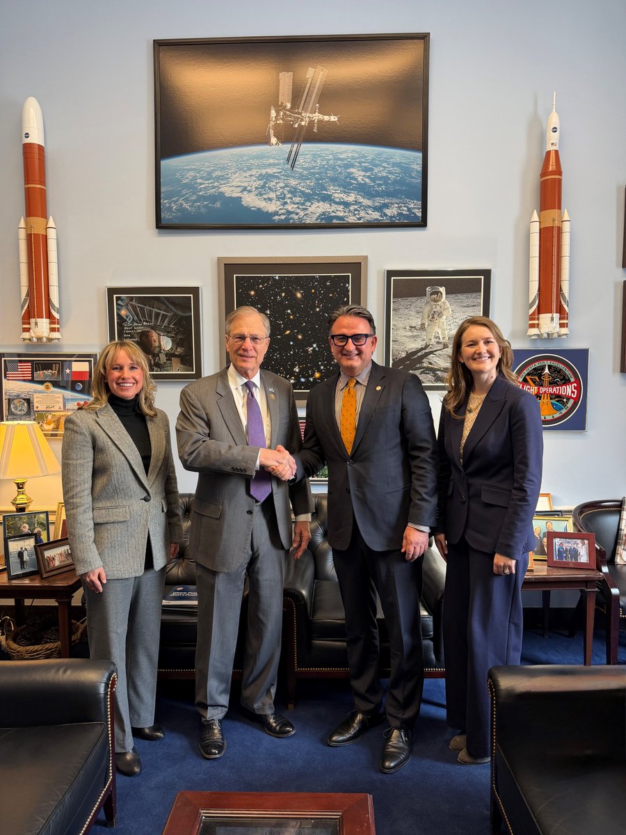 UTMBPresident's tweet image. Productive day on Capitol Hill! Appreciated the opportunity to visit with members of the Texas delegation – Sen. @JohnCornyn, Rep. @TXRandy14, and @RepBrianBabin – on UTMB’s federal research priorities, including how the Galveston National Laboratory (GNL) is a critical component…