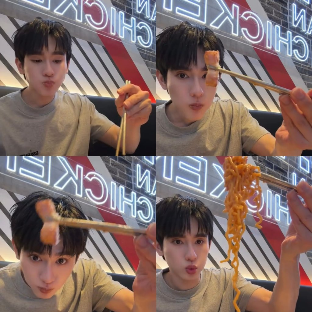 พ่อบุ๊คอีทๆเนื้อมาฟ้อกนี่นาาาา อร่อยเริ่สเลยละ 🍅🦊🍜

#kasibook #TOMAFOX 
<a href="/BonChonThailand/">Bonchon Thailand</a> #BonchonThailand