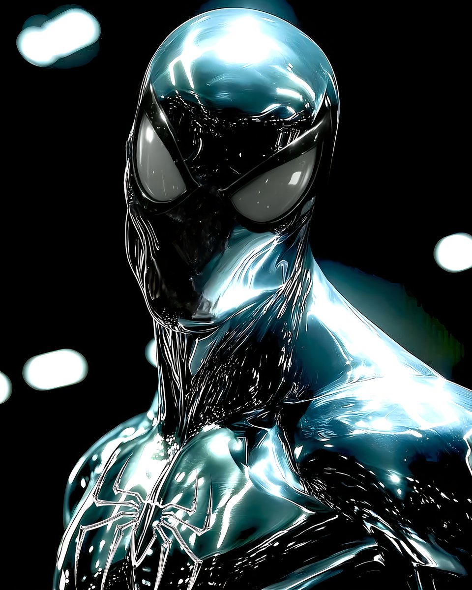 Universal4karts's tweet photo. Chrome Spider -Man 4k https://t.co/VYOuzRYzb7