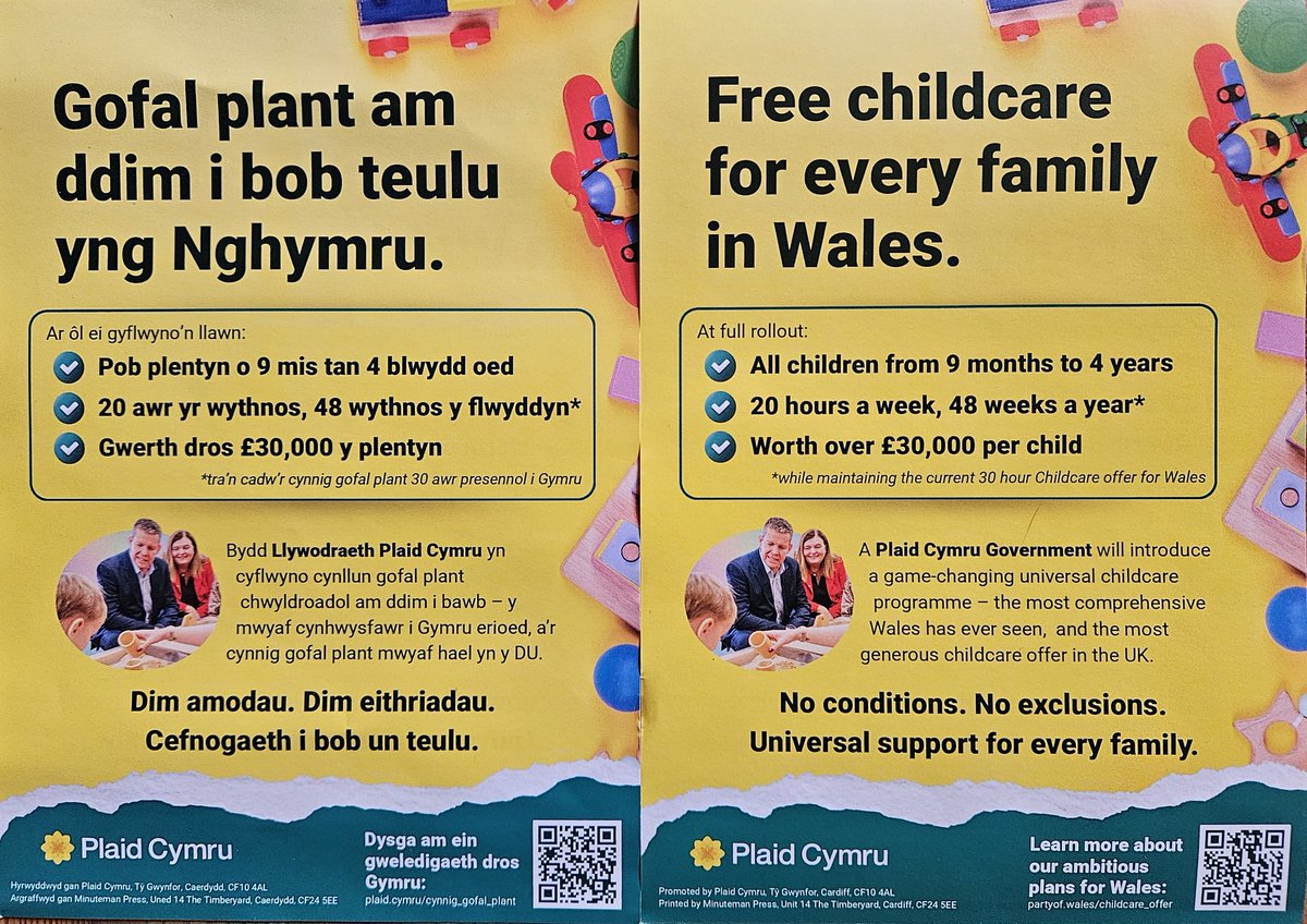 "Rhaid i ni weithio yn galed iawn os ydyn ni i arwain Senedd Cymru" medd <a href="/RhunapIorwerth/">Rhun ap Iorwerth</a> mewn noson  <a href="/plaidcymru/">Plaid Cymru</a> #caerdyddffynnontaf 
Roedd <a href="/DafyddTrystan/">Dafydd Trystan</a> &amp; #zaynubakbar wedi pwyleisio'r cynnig gofal plant i helpu teuluoedd a busnesau lleol. <a href="/MeurigRogers/">Morgan Barber-Rogers</a>