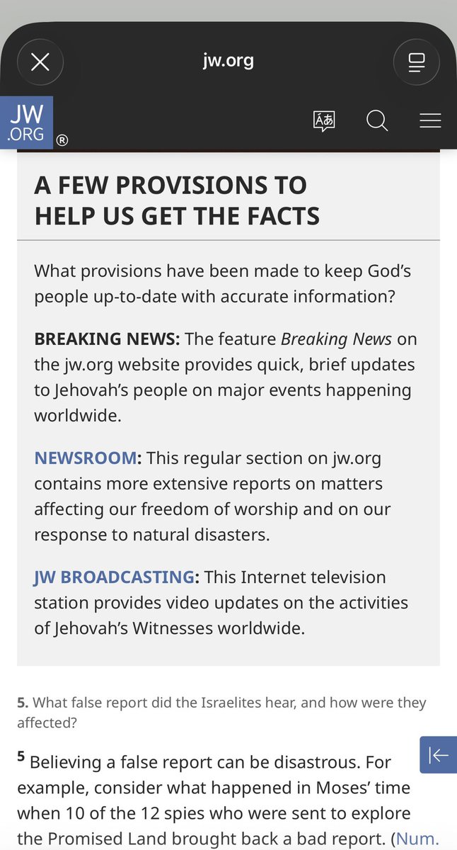 stackerco's tweet image. How Jehovah Witnesses try to control information their members consume:

“Satan and those under his influence often mix lies with truths … Apostates use similar tactics today. How should we react to apostate teachings? Treat them as the poison they are! Never read them, reply to