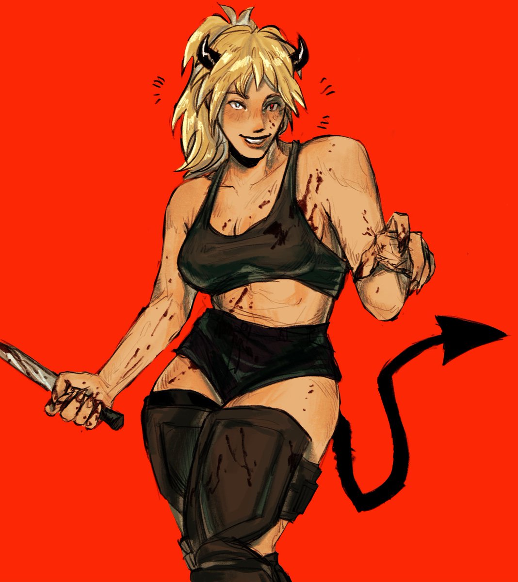 corpsecavity's tweet image. Old dorohedoro fanart… I have come so far
