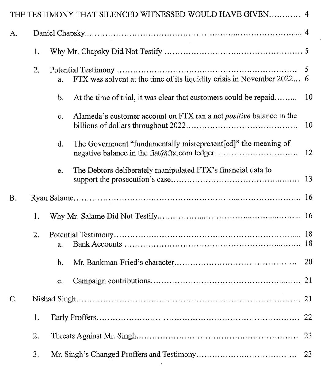 New evidence shows that Biden's DOJ threatened multiple witnesses into silence or into changing their testimony. My conviction should be thrown out.

Judge Lewis Kaplan should recuse himself from this motion. Given his pattern of prejudging defendants—including me, Ryan Salame,