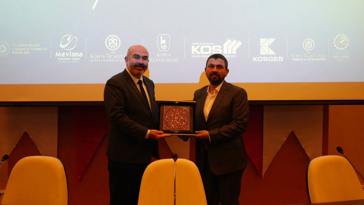 Odamız, Konya Sanayi Odası, Konya Organize Sanayi Bölge Müdürlüğü ve KTO Teknoloji ve Eğitim Kampüsü iş birliğiyle düzenlenen “Üretimde Verimlilik Doğru Yerleşimle Başlar Semineri”, Konya Organize Sanayi Bölge Müdürlüğü Konferans Salonu’nda, Yönetim Kurulu Başkan Yardımcımız