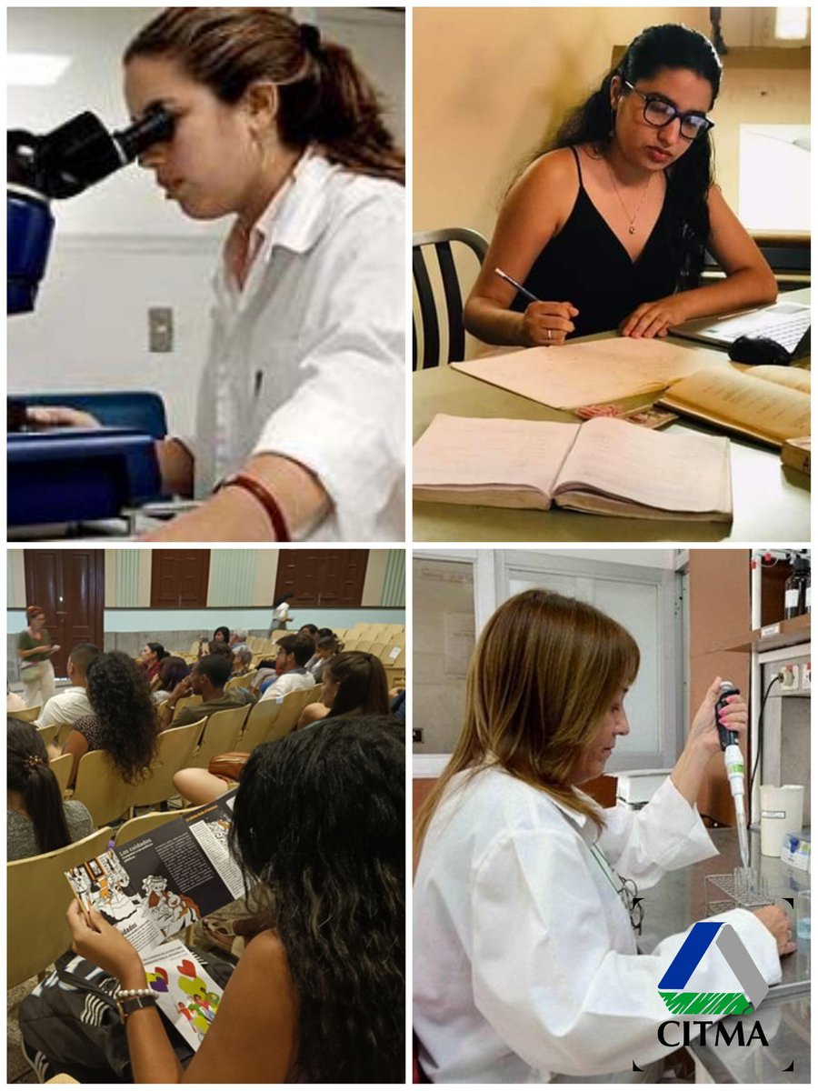 11 de febrero-Día Internacional de las Mujeres y las Niñas en la ciencia, una fecha impulsada por #ONU y #UNESCO para visibilizar y promover su participación equitativa en la ciencia, la tecnología, la ingeniería y las matemáticas.
¡Felicitaciones desde <a href="/citmacuba/">Ministerio de Ciencia, Tecnología y Medio Ambiente</a>!