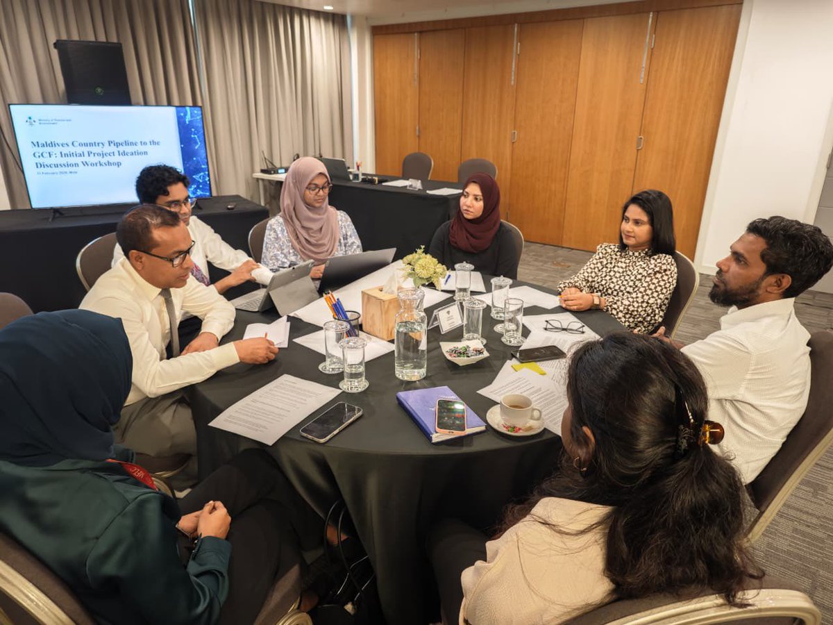 The Ministry of Tourism and Environment successfully held the “Maldives Country Pipeline to the Green Climate Fund: Initial Project Ideation Workshop” on 11 Feb 2026, bringing together line ministries to strengthen national climate finance planning. The inter-ministerial workshop
