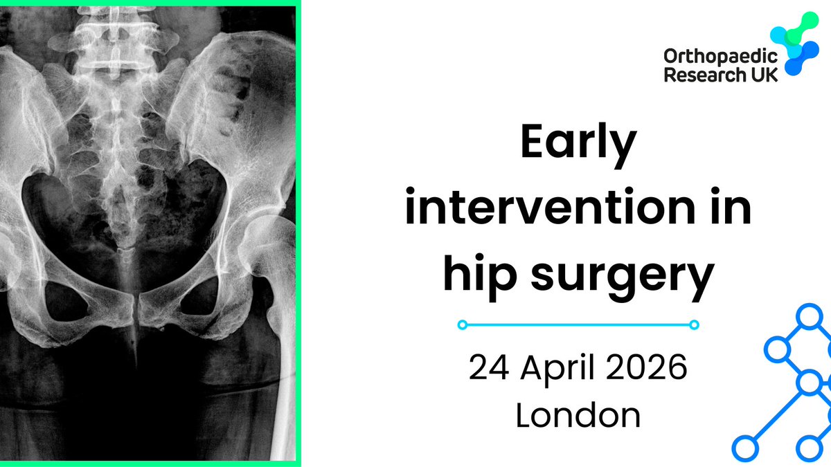 Orthopaedic Research UK tweet media