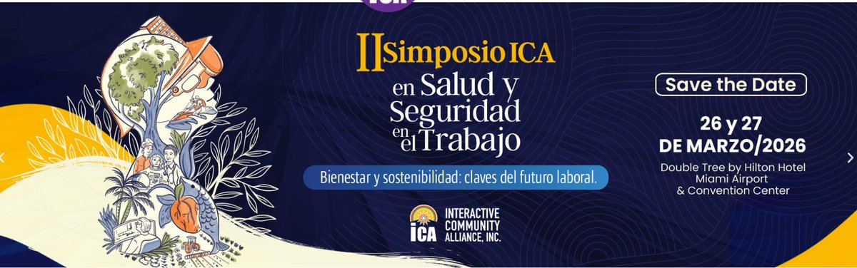 AsopesmaAso's tweet photo. ASOPESMA firma alianza internacional con ICA (USA), consolidando su proyección global en seguridad y salud laboral.

Beneficio exclusivo para asociados:
en el II Simposio Internacional ICA (marzo – Miami).

#ASOPESMA #SST #AlianzaInternacional #Prevención https://t.co/A1UiK3GWVO