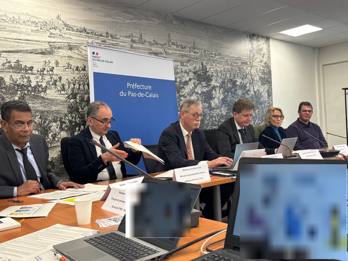 Image de Préfet Pas-de-Calais - #Économie
Cet après-midi, j'ai présidé la réunion du comité départemental élargi d'examen des probl