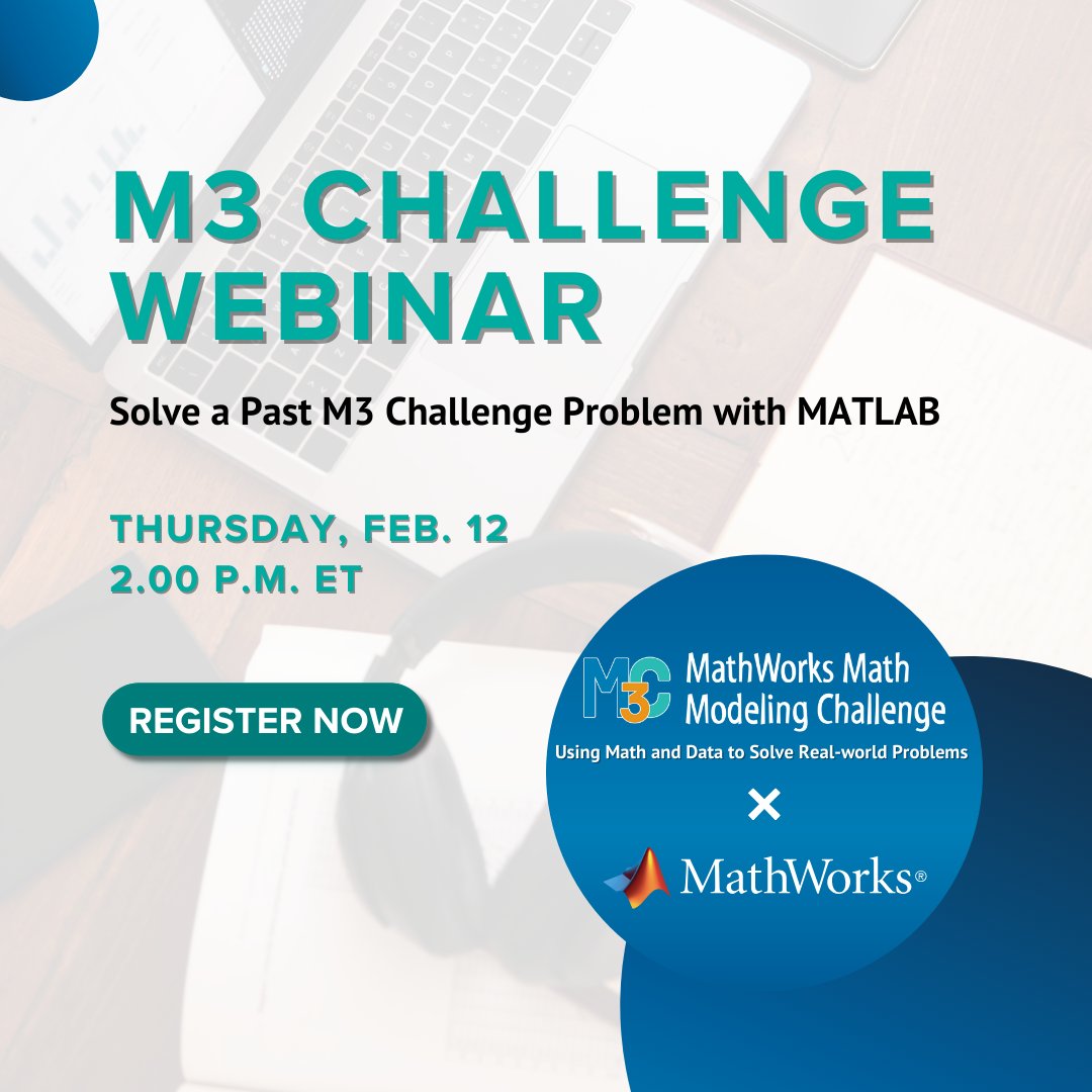 MathWorks Math Modeling Challenge tweet media