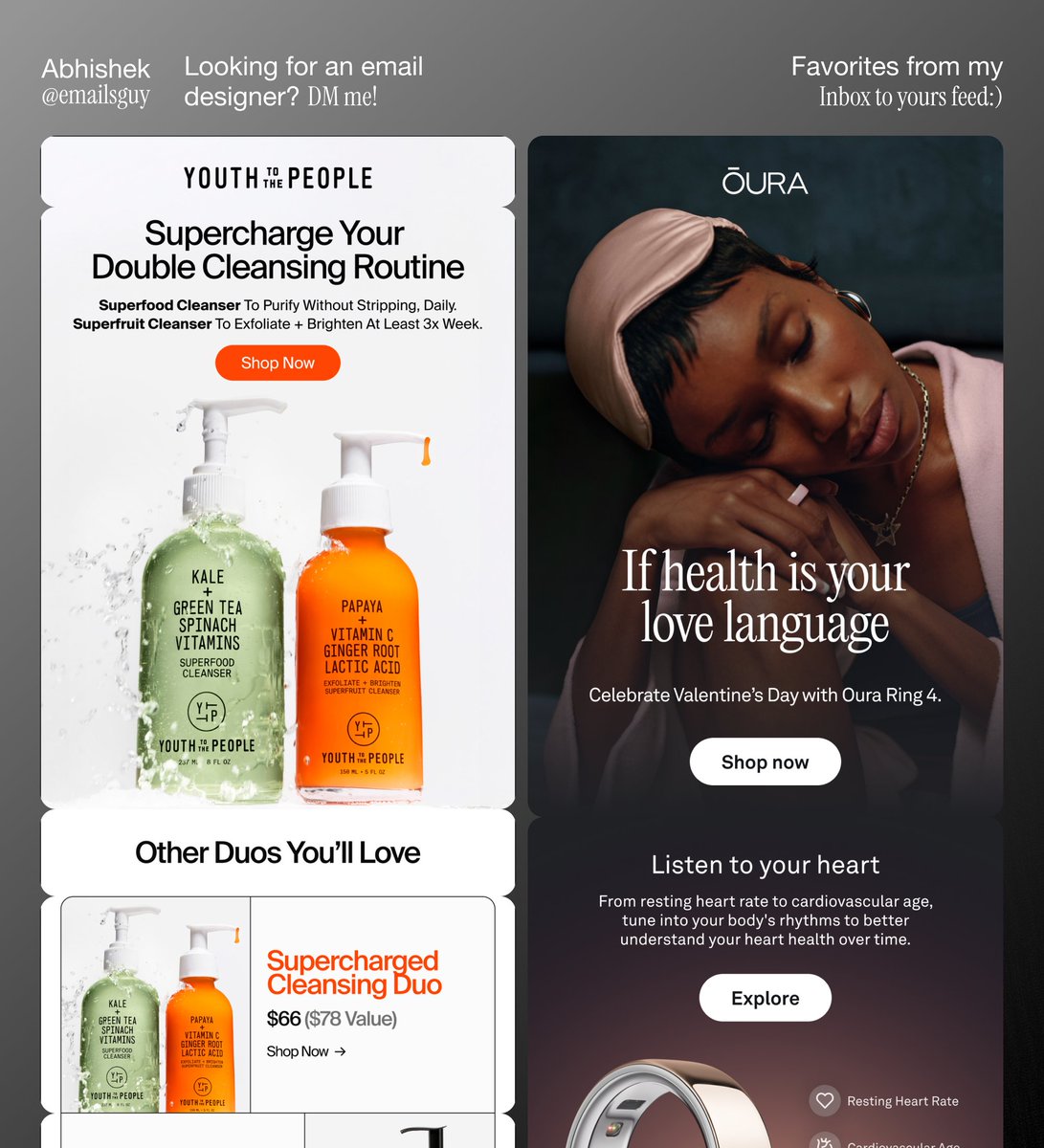 Abhishek - Email Designer 💌 tweet media