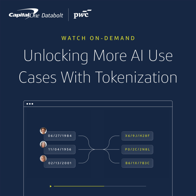 findnitinjain's tweet photo. New research we conducted with PwC shows AI models trained on tokenized healthcare data are nearly 2x more accurate than those using masked data. Watch the webinar now. https://t.co/L9TCGxZlKU https://t.co/HHqotbzilq