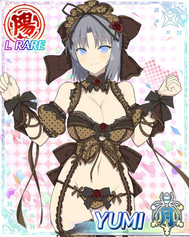 I apologise I'm been busy yesterday I didn't post Tuesday waifu week, so today:

#YumiWednesday #SenranKagura