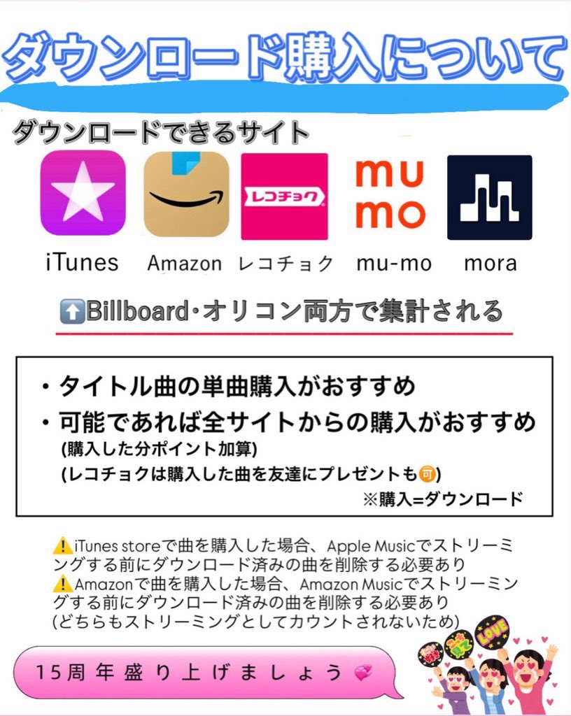 KMFll_xx's tweet photo. 【補足】
・購入後は必ず再生まで終わらせる
(レコチョクは購入後PlayPASSというアプリでDL･再生)
・レコチョクは複数回購入🉑、人にプレゼント🉑
・サブスクのダウンロードとは別

#キスマイと奏でようユニゾン
#KisMyFt2_UNISON
#KisMyFt2 #キスマイ https://t.co/ePupLeffMv
