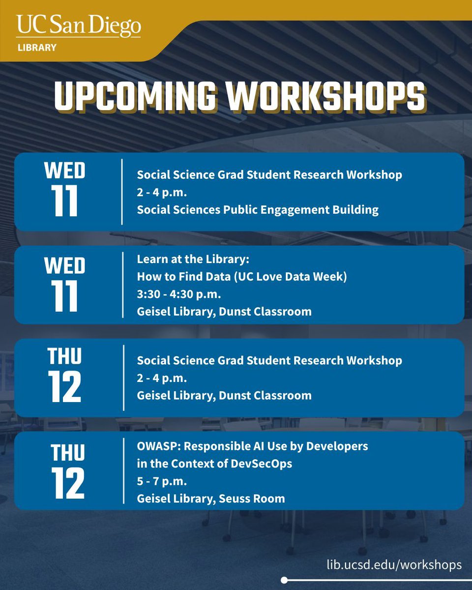 UC San Diego Library tweet media