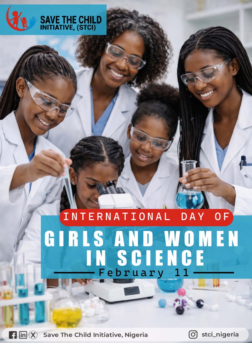 Science is not limited just to one gender rather it is an opportunity for every human to learn and contribute to science.
#InternationalDayofGirlsandWomenInScience
#plannigeria
#unicefnigeria
#asattahirfoundation
#nactalnigeria
#ActionAgainstHunger
#hsclnigeria
#streetchild