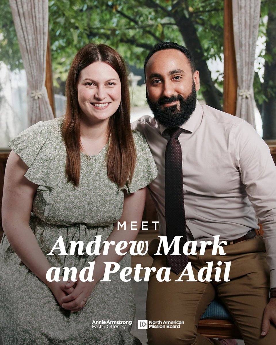 “I was raised a strict Sunni Muslim. Now I’m a church planter. Only God can make that kind of change.”

👋 Meet Andrew Mark and Petra Adil, two of our 2026 featured missionaries! 

Through intentional street evangelism, they have seen over 10 people baptized, and their church has