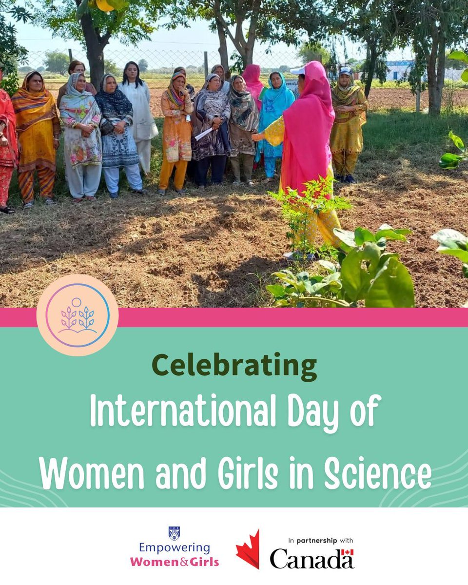 This week, on the International Day of Women and Girls in Science, our Empowering Women &amp; Girls (EWG) Project highlighted their work in supporting women and girls with context-relevant skills training to build knowledge in science, mathematics, and beyond.

At COL, we remain