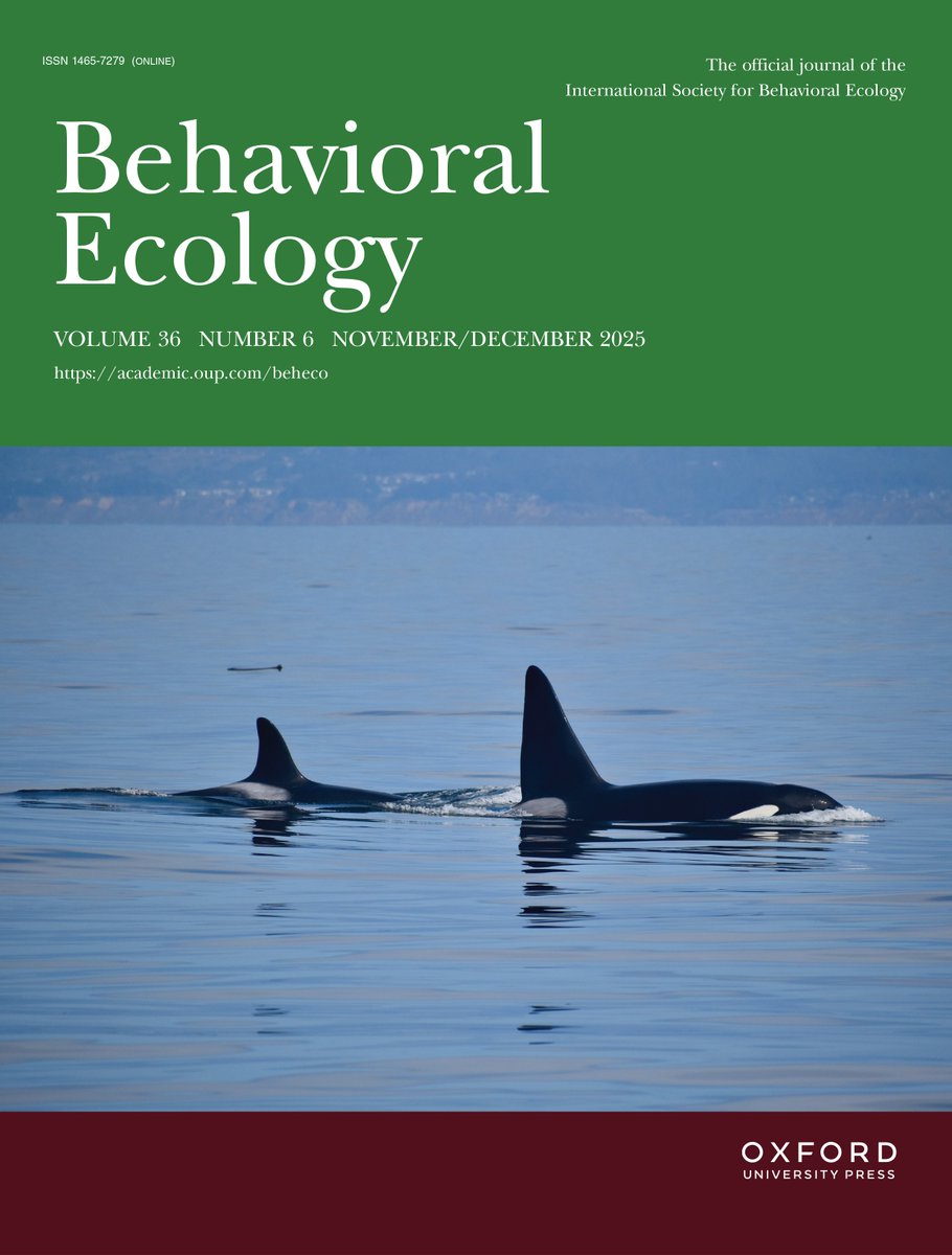 Behavioral Ecology tweet media