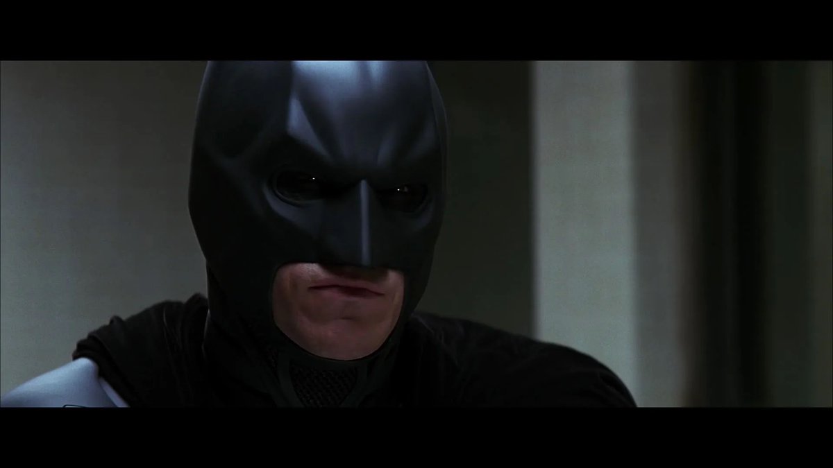 I’m not a huge fan of the TDK Batman suit but I love how it makes the eyes look like pinholes it makes him look way more intimidating