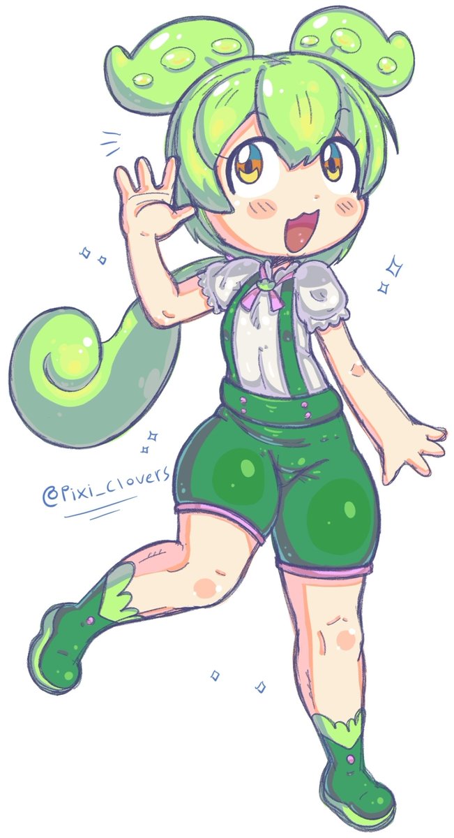 Zundamon Doodles #zundamon #ずんだもん