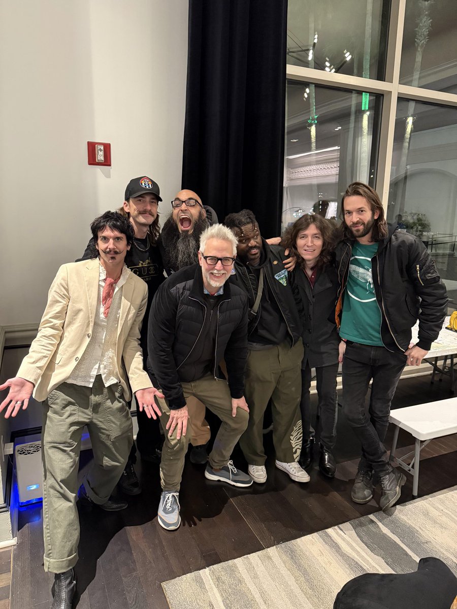 With Foxy Shazam on #Peacemaker.