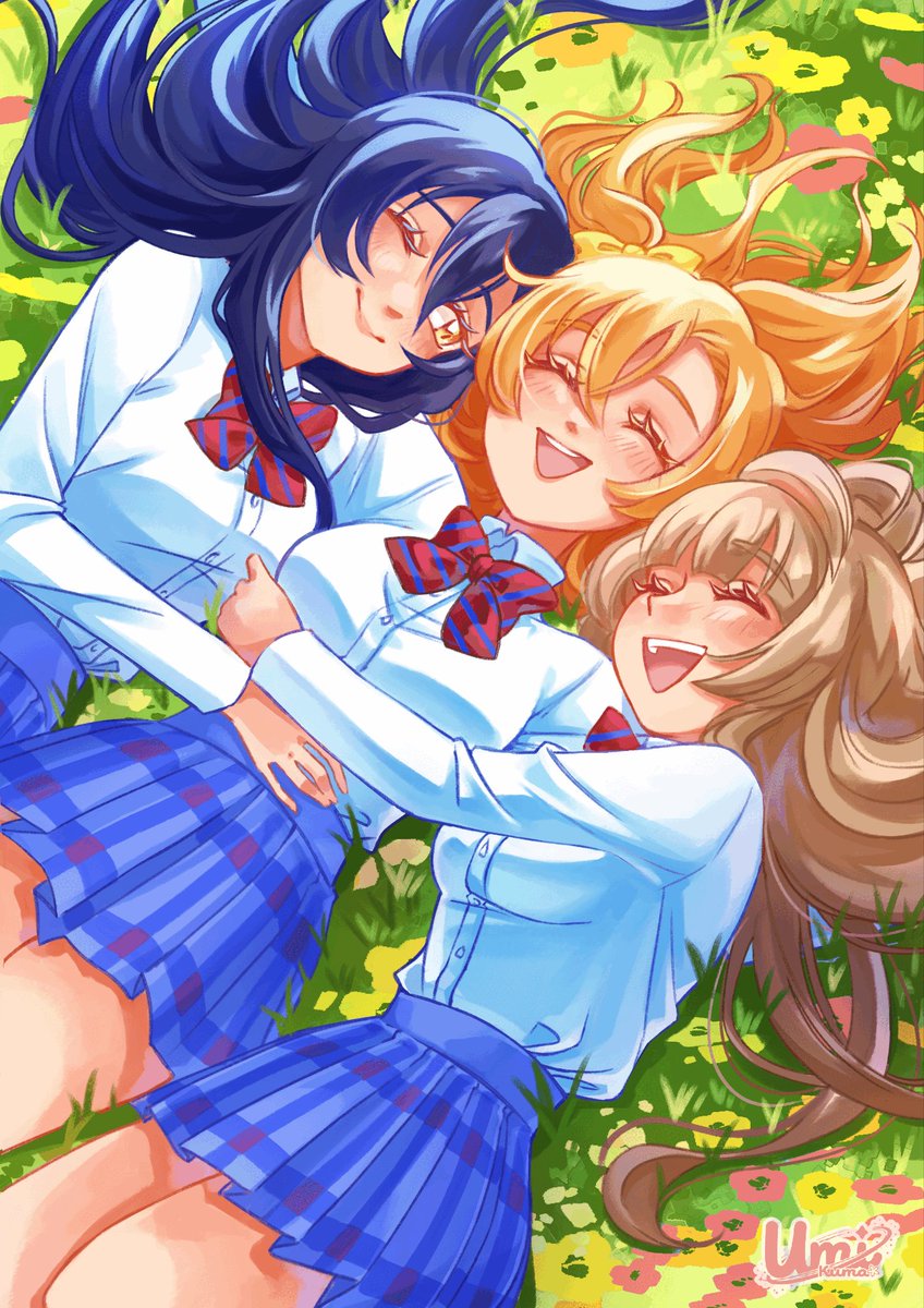 Honoka, Umi &amp; Kotori 🧡💙🤍