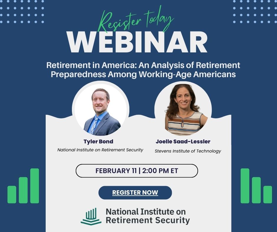 National Institute on Retirement Security tweet media