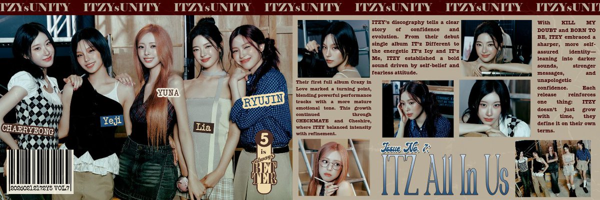 ⠀
[★] .. Every presence manifests in its most refined form, and attendees are asked to wear the 𝗳𝗿𝗮𝗺𝗲 to honor 𝗜𝗧𝗭𝗬’s jubilee for this celebration. We ensure each guest is documented in our studio notes on aged paper.

📼 : bingkain.com/itzy7thyear
⠀