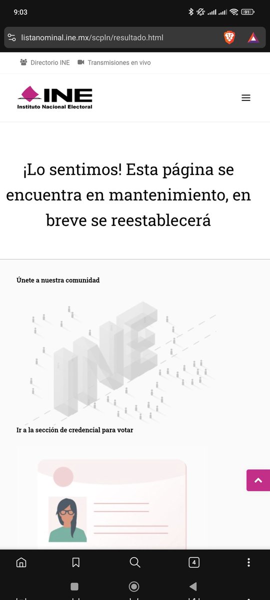 SoloCesarS's tweet photo. @INEMexico Y para cuando la lista nominal? https://t.co/cIulZM9EyE