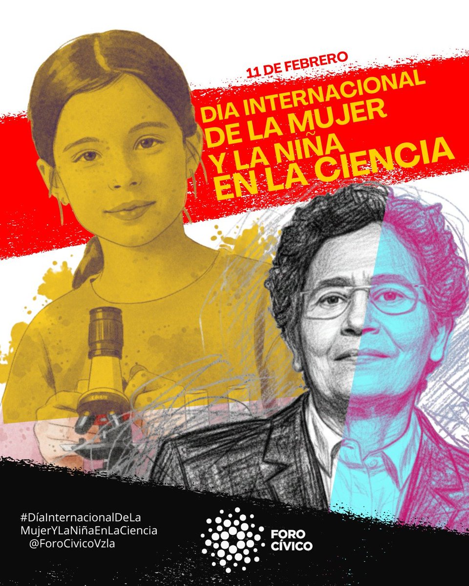 #11Febrero El Día de las #MujeresYNiñasEnLaCiencia reconoce el rol clave que desempeñan las mujeres en la comunidad científica y la tecnología. Ese acceso equitativo, amén de un derecho humano, es clave para lograr sociedades con pleno potencial humano y desarrollo sostenible.
