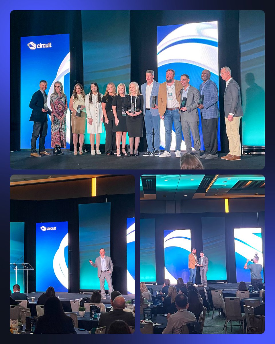 fintechins1ghts's tweet image. Wrapping up a great #Circuit Winter Owner Meeting. 🎉

Proud of our main stage session and the conversations it sparked on the future of digital banking. 🏦

Honored to share we’ve been named Best New Strategic Partner 2025 — grateful for the trust and collaboration behind this