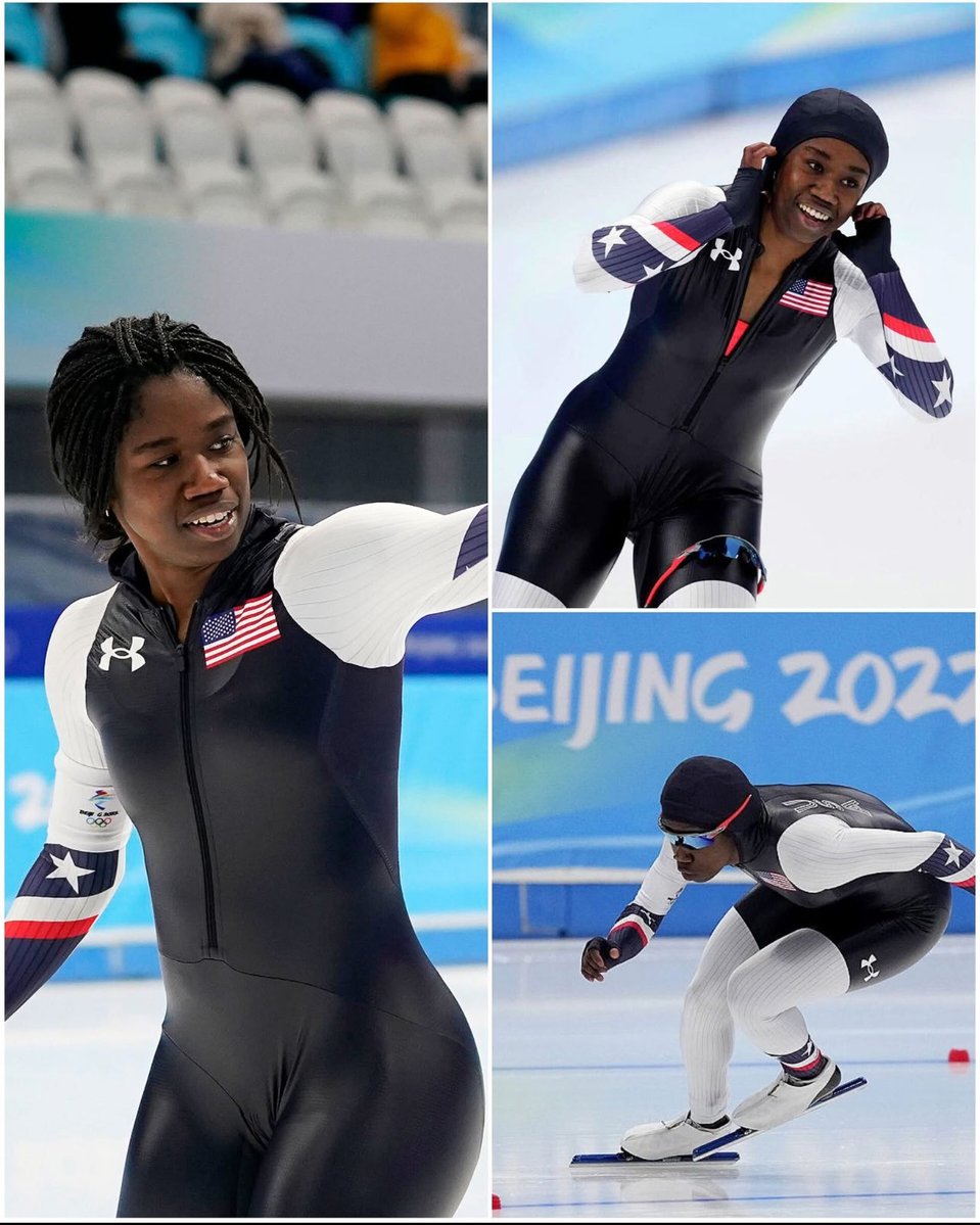 esegbona_luis's tweet image. 🚨Breaking News ❤️❤️❤️

Erin Jackson has officially made history as the FIRST Black woman to win an individual GOLD medal at the Winter Olympics 🥇🔥

Moral Lesson: Never let anyone tell you where you don’t belong. History is waiting for you to rewrite it.