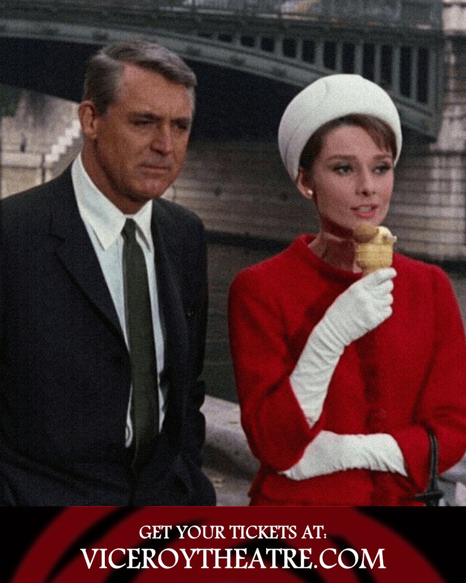 GlenmoreRecords's tweet photo. 'Charade' starring Cary Grant and Audrey Hepburn screening at our Viceroy Theatre space on Feb 21st. 
Tickets only $5.00!
Get yours at
https://t.co/nP2ydFUREs

#vaughan #cinema #film https://t.co/CbBHkCTCCz