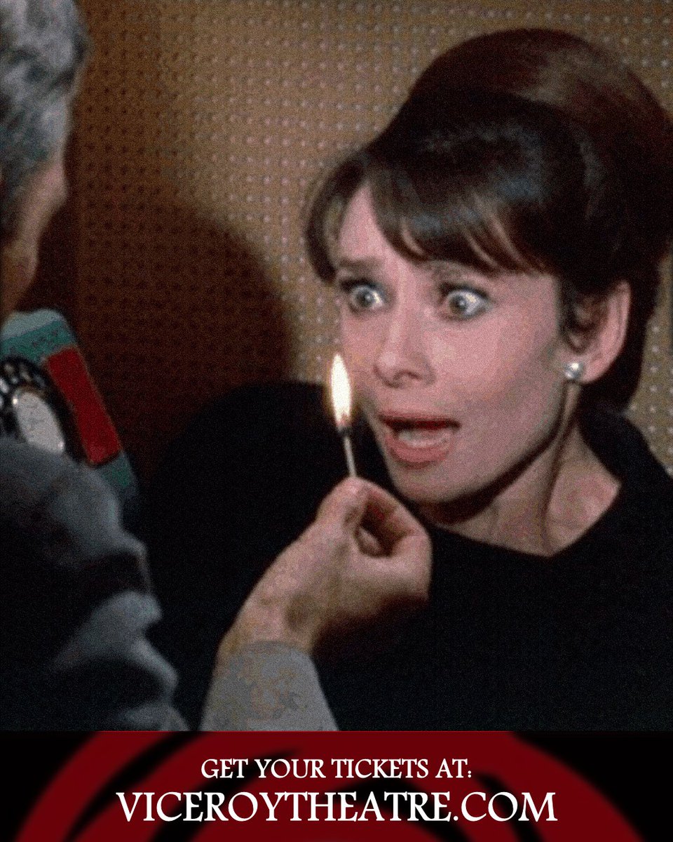 'Charade' starring Cary Grant and Audrey Hepburn screening at our Viceroy Theatre space on Feb 21st. 
Tickets only $5.00!
Get yours at
viceroytheatre.com

#vaughan #cinema #film