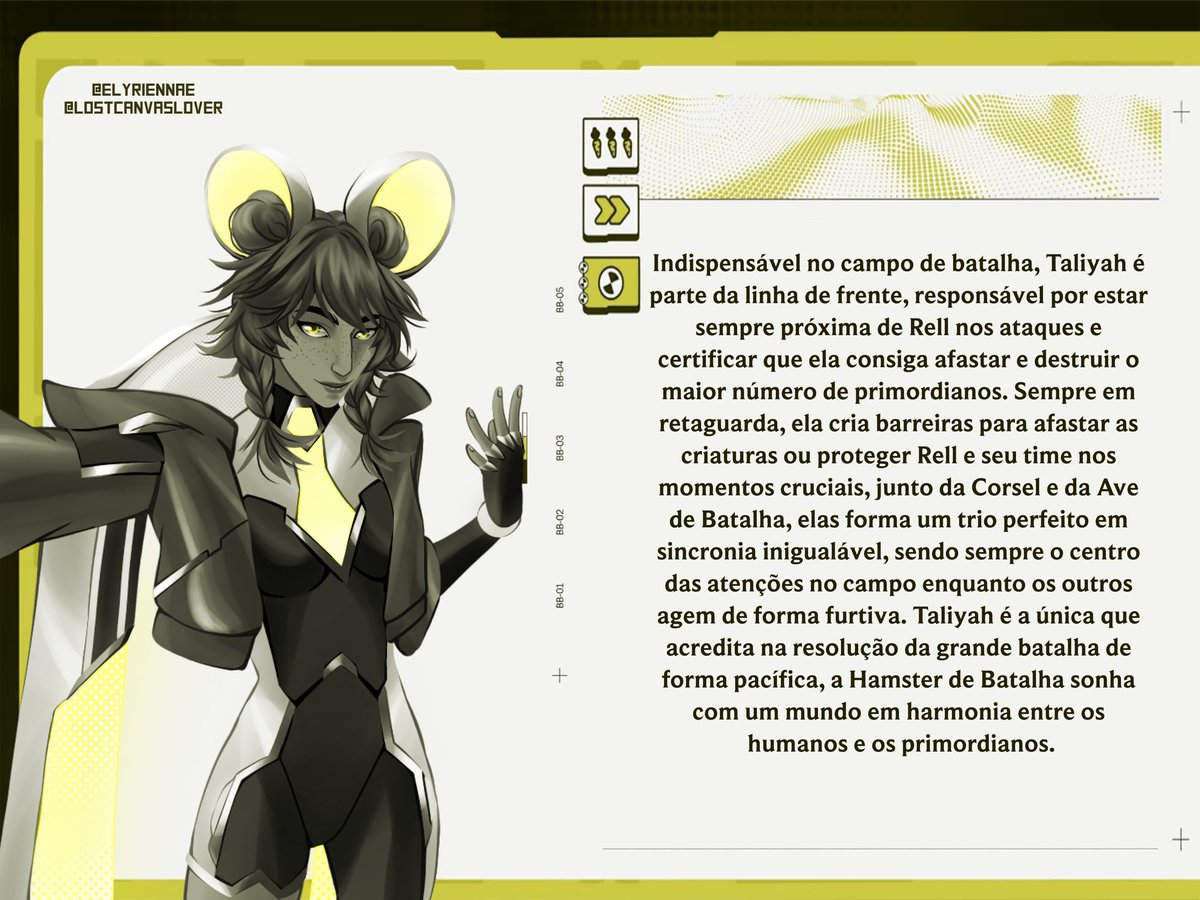 lostcanvaslover's tweet photo. Taliyah Hamster de Batalha 🐹
🔹️Épica 
https://t.co/iNwcCIOCGJ https://t.co/3JDdBomssw