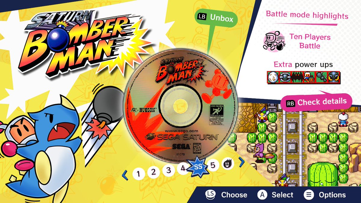 Uhh there's something really strange with my copy of #SuperBombermanCollection but i can't put my finger on what exactly...
#Bomberman #ボンバーマン #Tirra #SEGASaturn #スーパーボンバーマンコレクション #SBC #HudsonSoft #KONAMI #Fanart