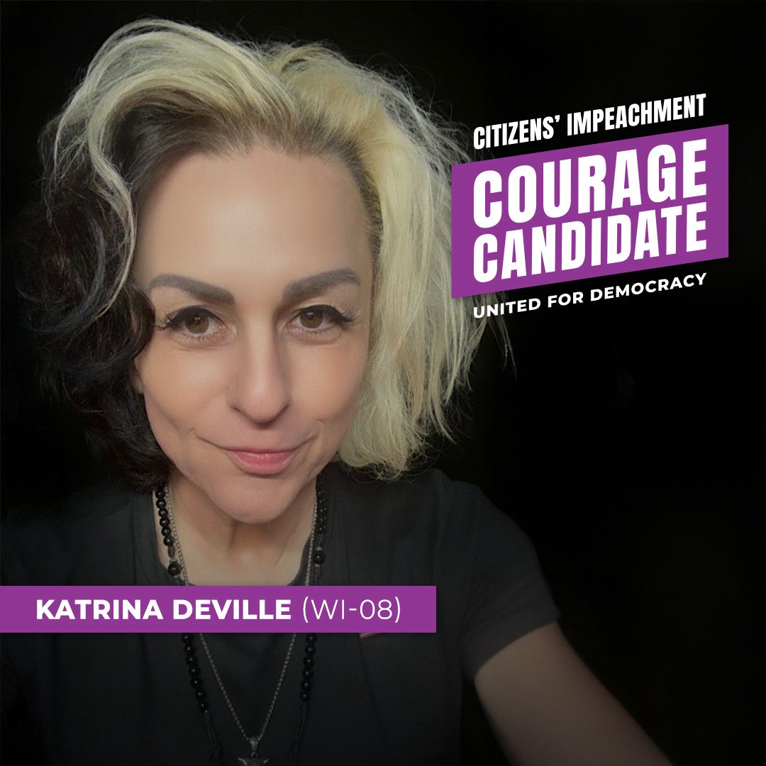 I got my first endorsement! Citizens For Impeachment is a coalition uniting incoming candidates through a common goal: getting all of us progressive candidates elected and getting Trump impeached! Visit the website here if you’d like to stand with us! 
citizensimpeachment.com