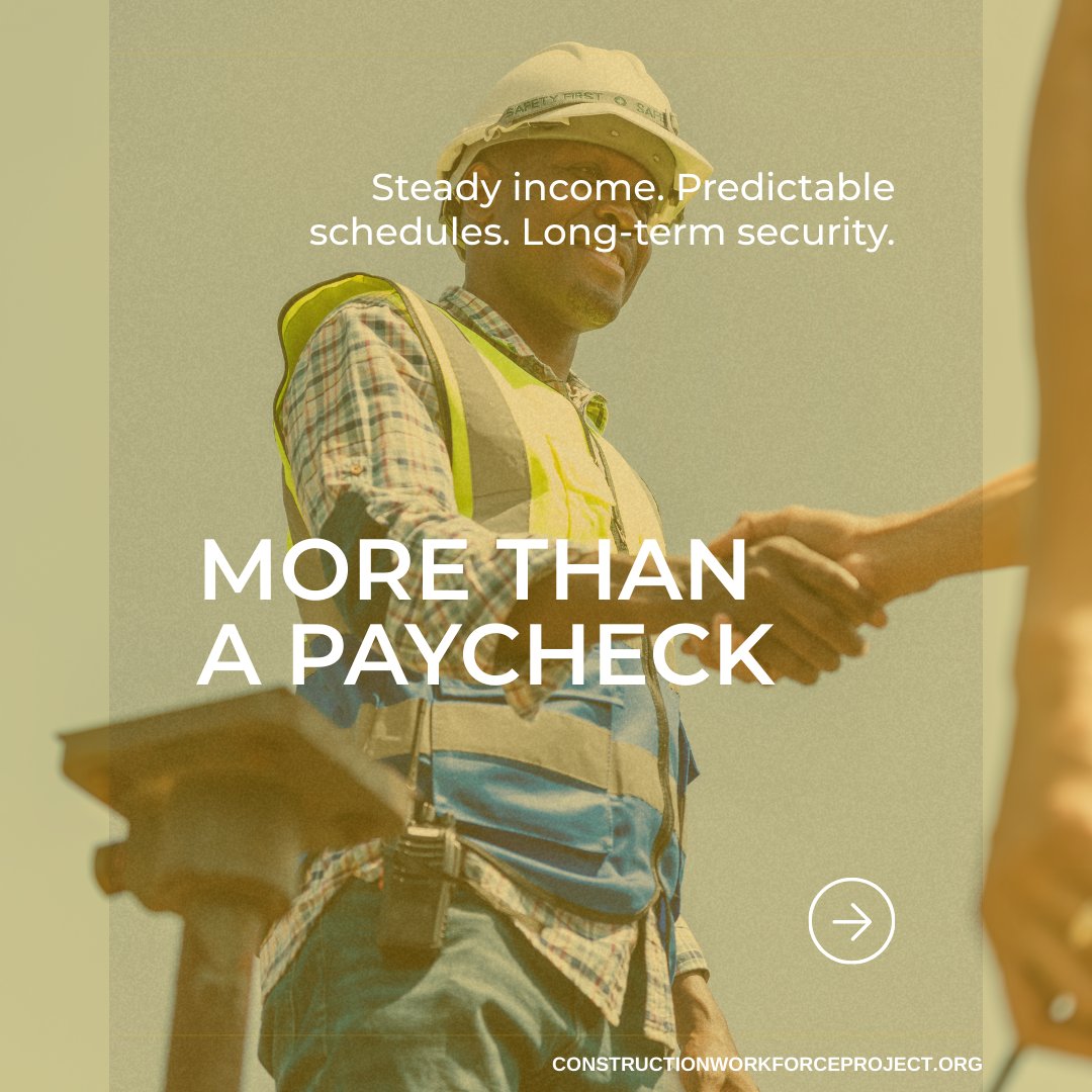 Construction provides steady income + stability.

Explore support services here:
nyc.gov/site/hra/help/…