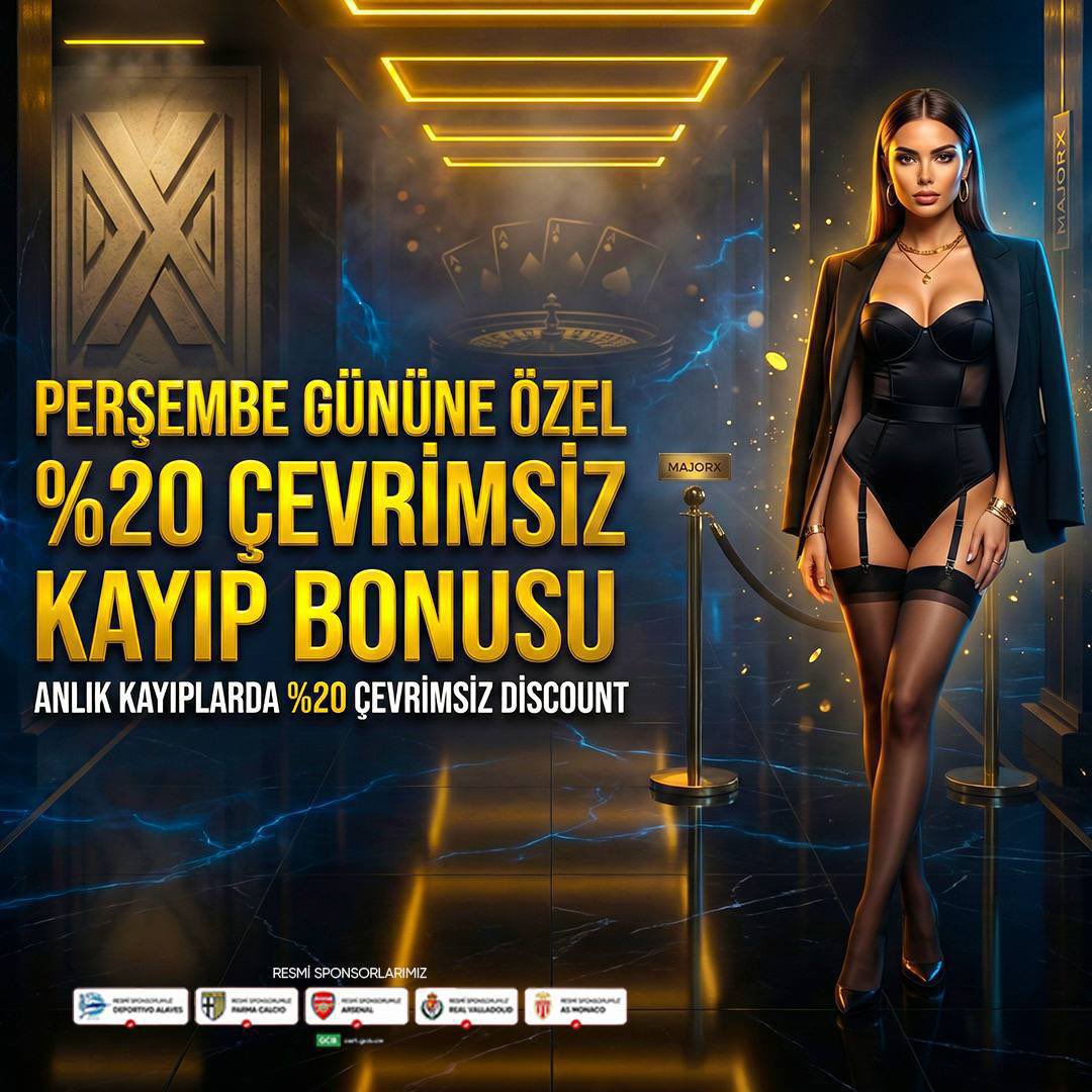 majorxgamecom's tweet photo. 🚨 MARJORX' TE   SİZLERE ÖZEL !!!

📢 PERŞEMBE GÜNÜNE ÖZEL!!!
%20 ÇEVRİMSİZ KAYIP BONUS SİZİ BEKLİYOR!!!📢

💸 KAZANCIN KAPILARI MAJORX' TE SONUNA KADAR AÇIK!!!💸

📣 %100' e varan bonuslar ile MAJORX sizin yanınızda!!! https://t.co/w7kKSsbJhQ