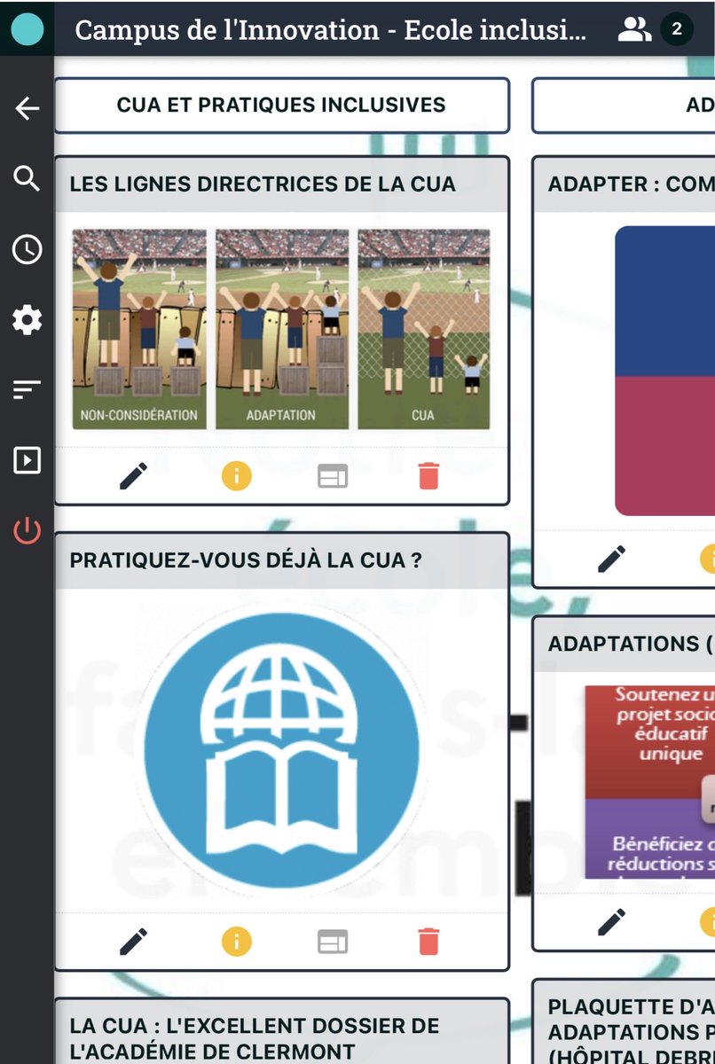 Déjà 13000 visites sur le Digipad #EcoleInclusive que j’ai créé pour le Campus de l’Innovation #CampusInno . 
Des ressources inspirantes, utiles et concrètes pour agir au quotidien afin de rendre les apprentissages accessibles à tous 👍 

Ouvert à tous  :  digipad.app/p/962108/a3b0b…