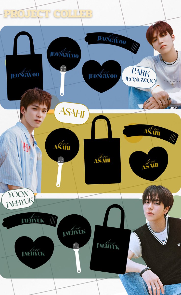 ✨ PROJECT COLLEB
JAEHYUK &amp; ASAHI &amp; JEONGWOO 
coming soon….. 🦁 🤖🐺
and more special gifts 💎

#PULSE_ON_in_Bangkok

#YOONJAEHYUK #ASAHI #PARKJEONGWOO