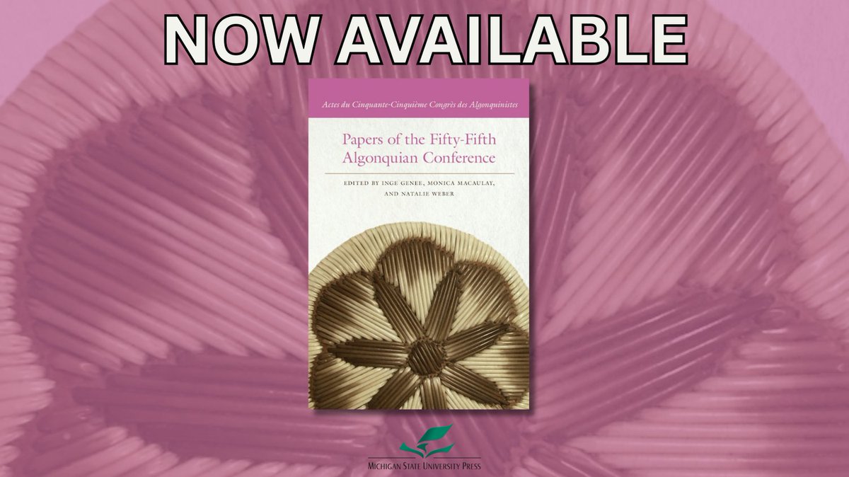 MSU Press tweet media