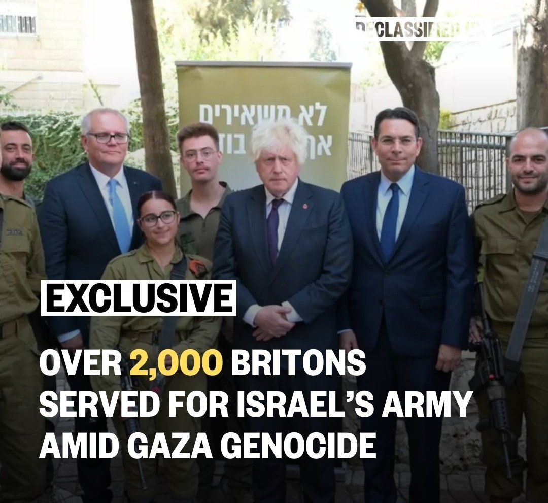 Arrests of British doctors for speaking out against 'israel', genocide and jewish supremacy: 10+

Arrests of British jews who served in the IOF during the Gaza genocide: 0

Over 2,000 war criminals and child killers walk free on British streets.