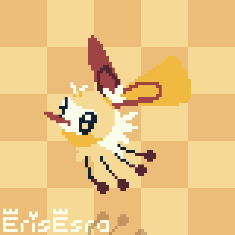 20-min #pixelart doodle of the #pokemon #cutiefly