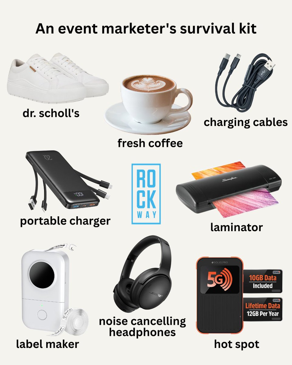 Would you get kidnapped? What would you add to the list?

#eventprofs #corporate #workhumor #tradeshow #marketing